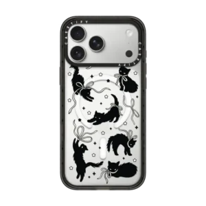 Black Cat Impact Case MagSafe Compatible