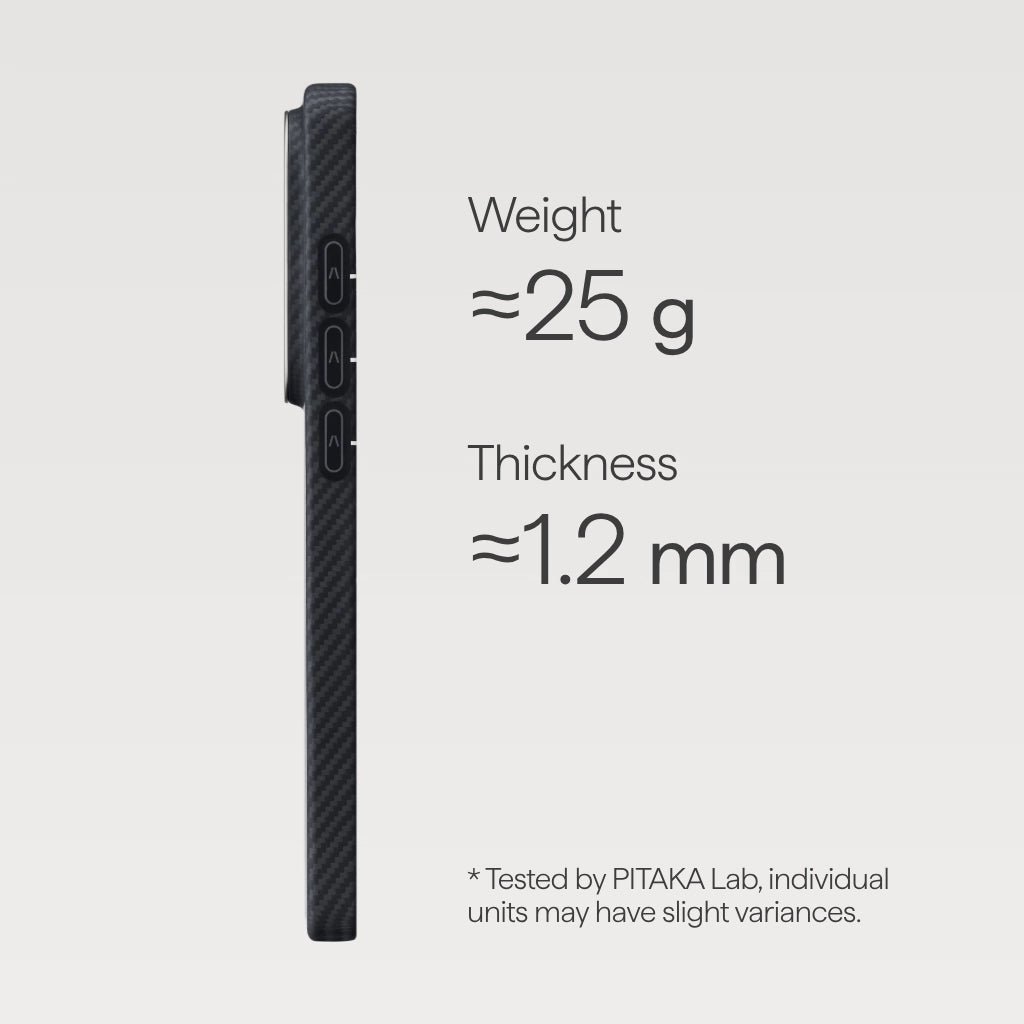 Samsung Galaxy S26 Ultra Edge Case 600D Black/Grey (Twill) (Aaron Button)