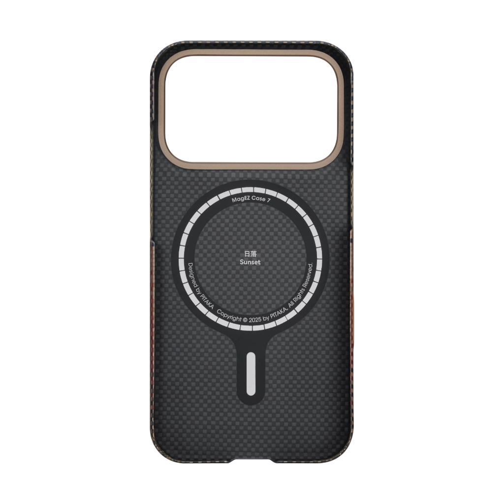 iPhone 17 Pro Max Edge Case Moment · Sunset (PitaTap™)