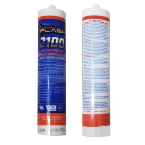 PLASH 2100 Marine 100% RTV Silicone Sealant – 10.2 oz