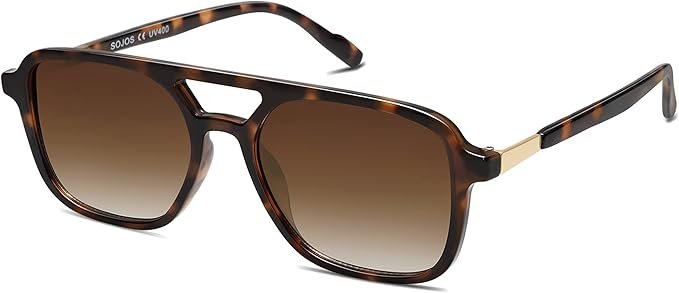 Retro Aviator Sunglasses for Women Men