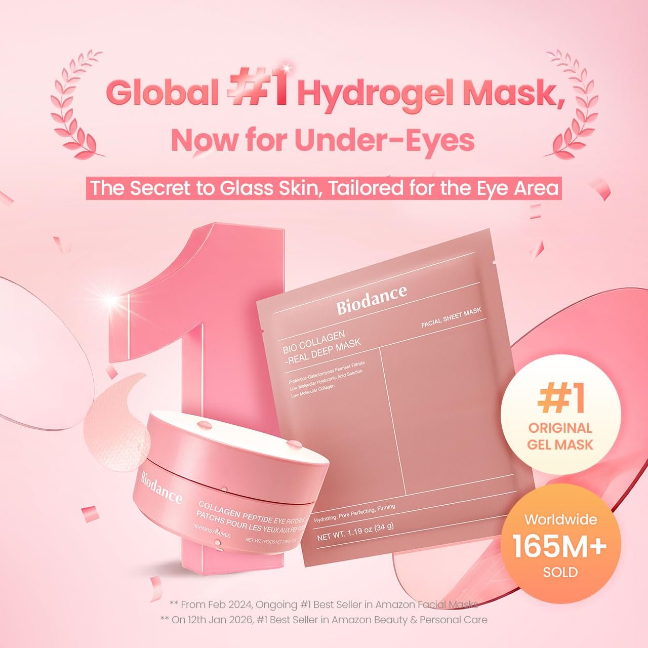Collagen Peptide Eye Patches