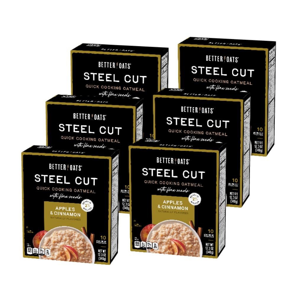 Steel Cut Instant Oatmeal Packets