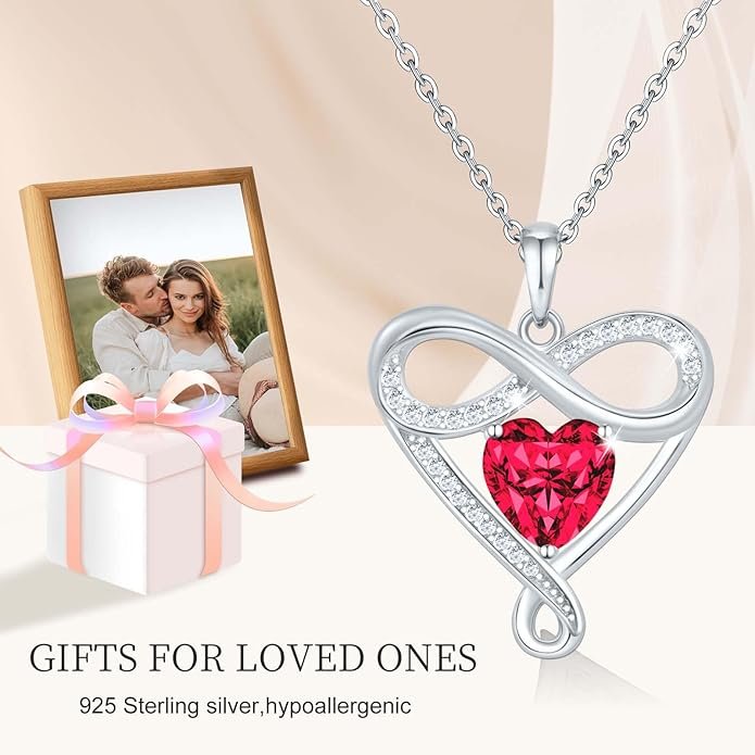 Sterling Silver Infinity Necklace