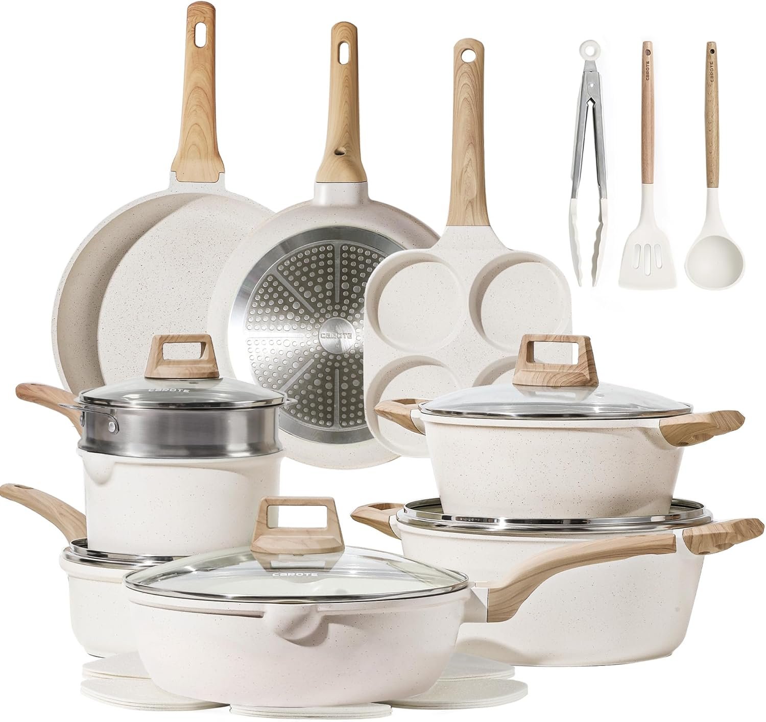21Pcs Pots and Pans Set