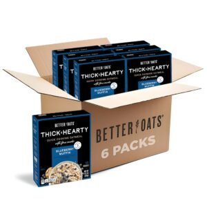 Thick & Hearty Instant Oatmeal Packets