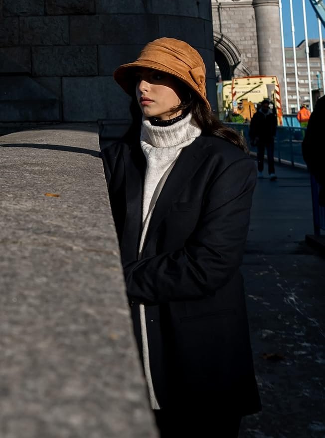 Vintage Cloche Bucket Hat