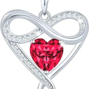 Sterling Silver Infinity Necklace