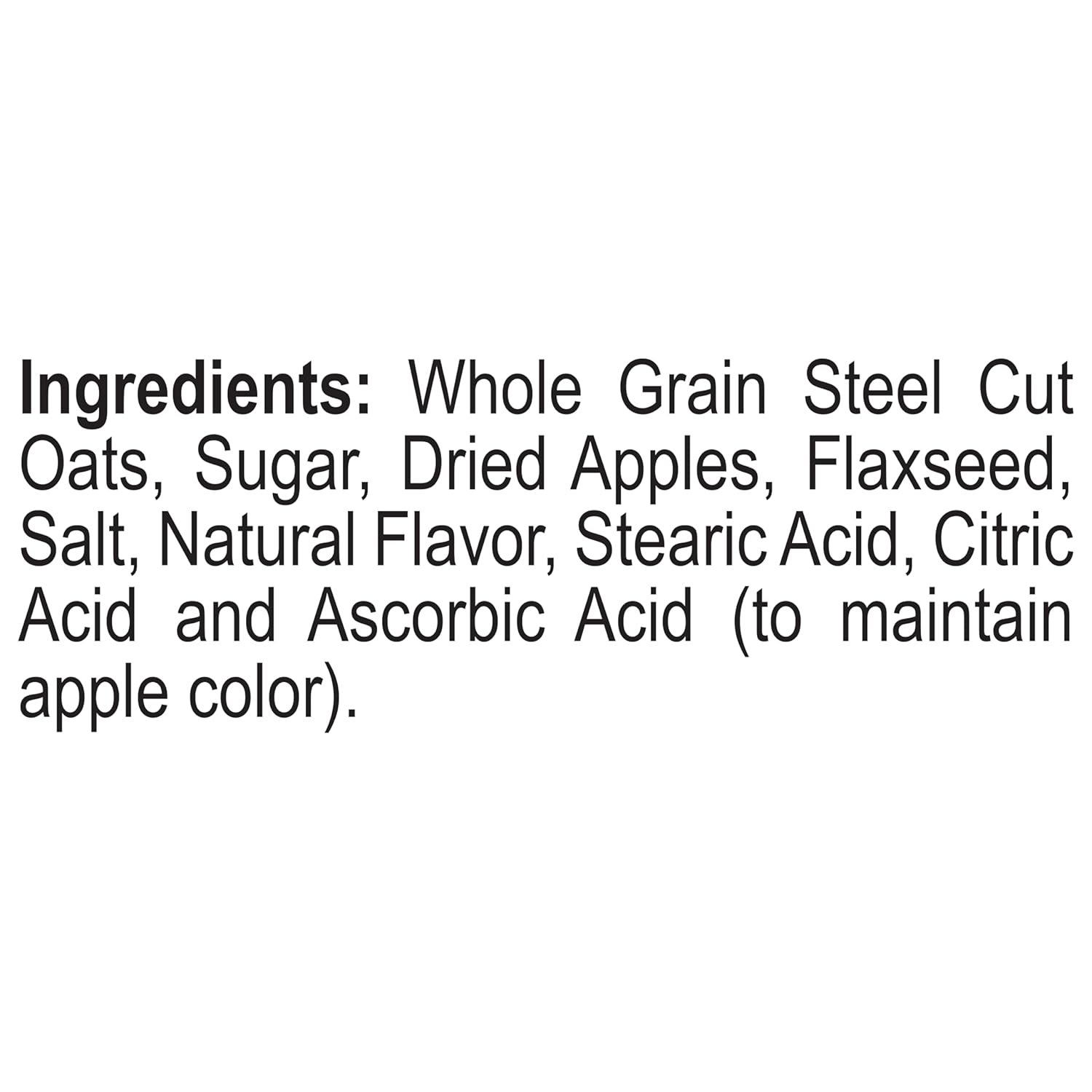 Steel Cut Instant Oatmeal Packets