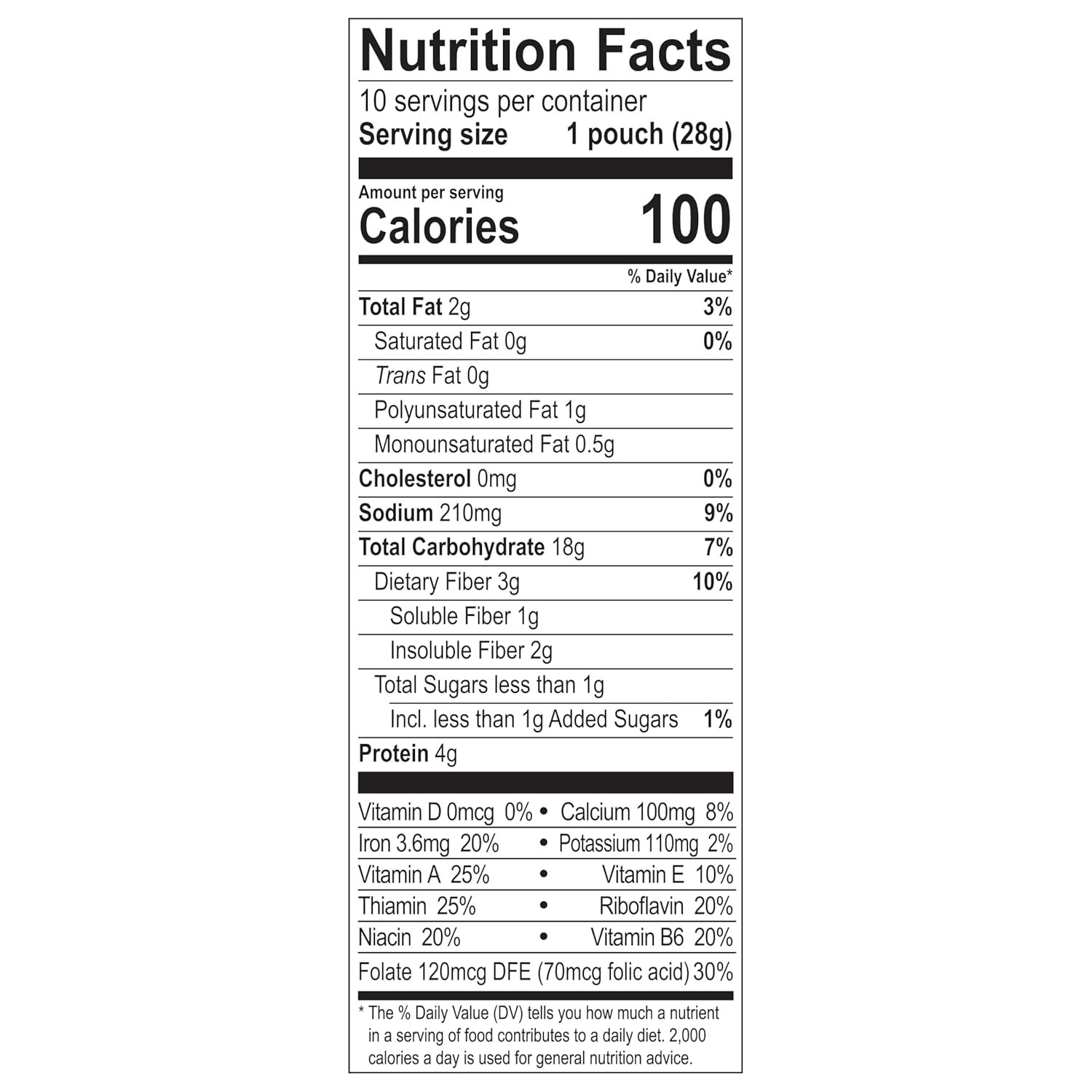 Cinnamon Roll Oatmeal Packets