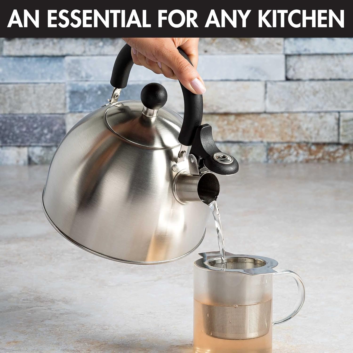 Stewart Whistling Stovetop Tea Kettle