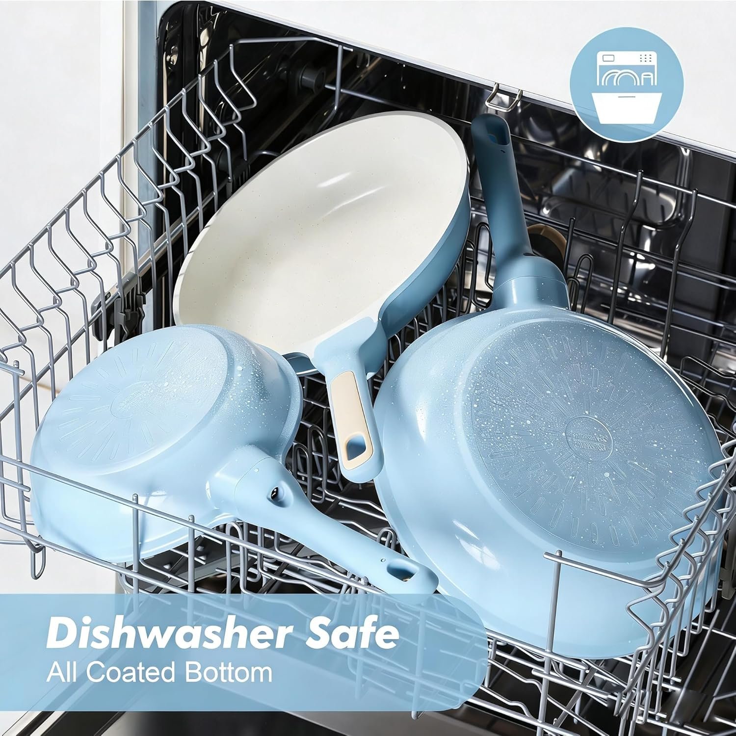 Nonstick Ceramic Frying Pan 9.5-Inch