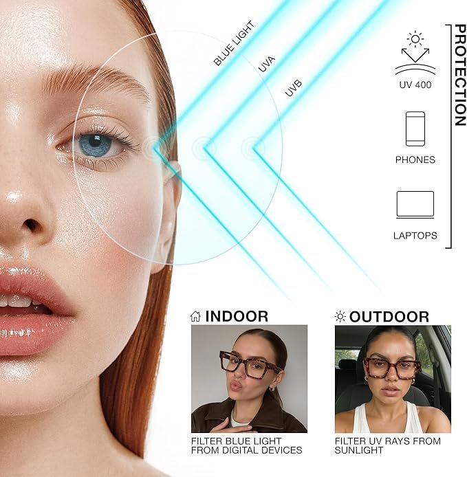 Oversized Eyewear Frame for Woman and Men