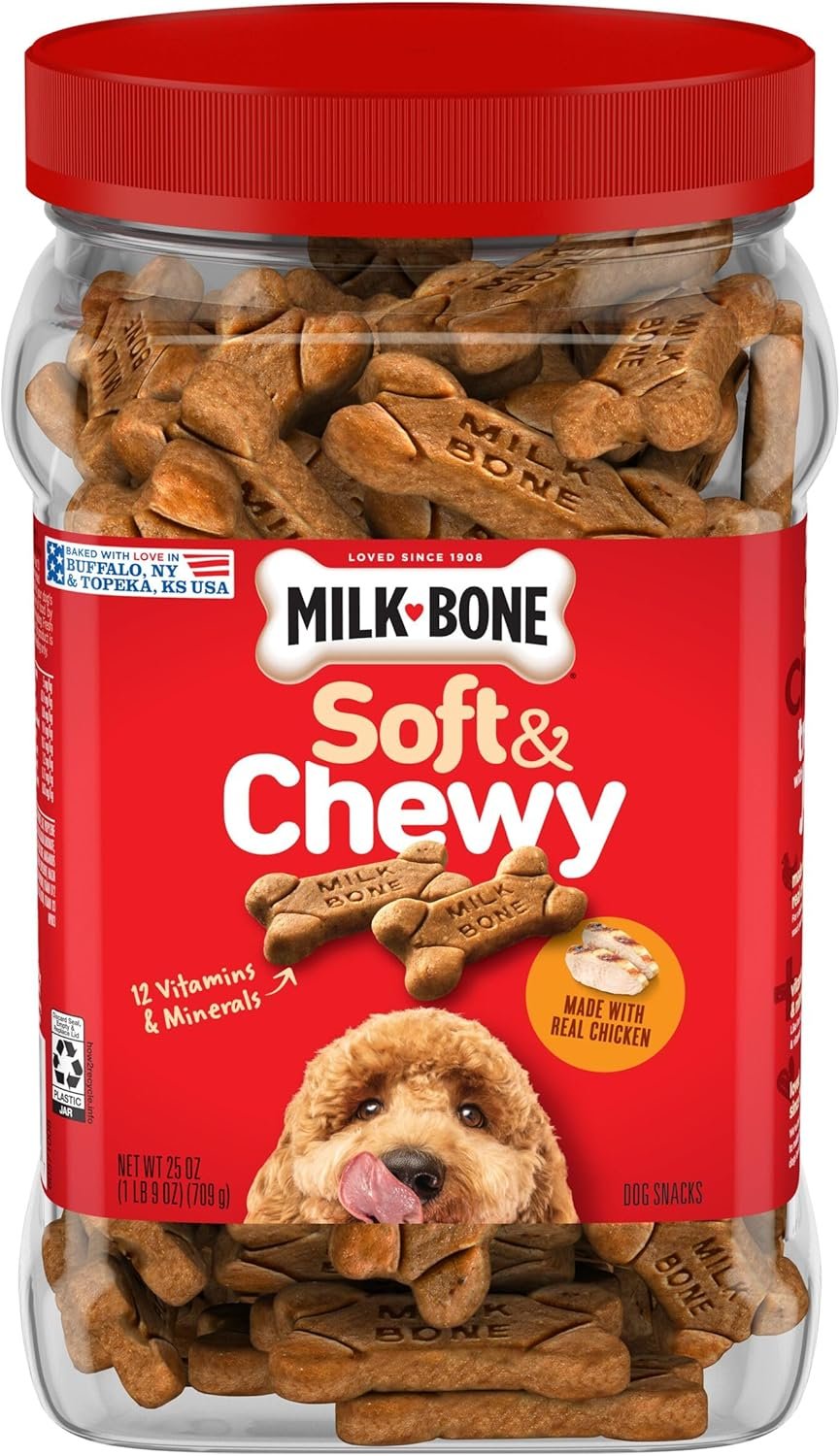 Soft & Chewy Chicken Recipe Dog Treats