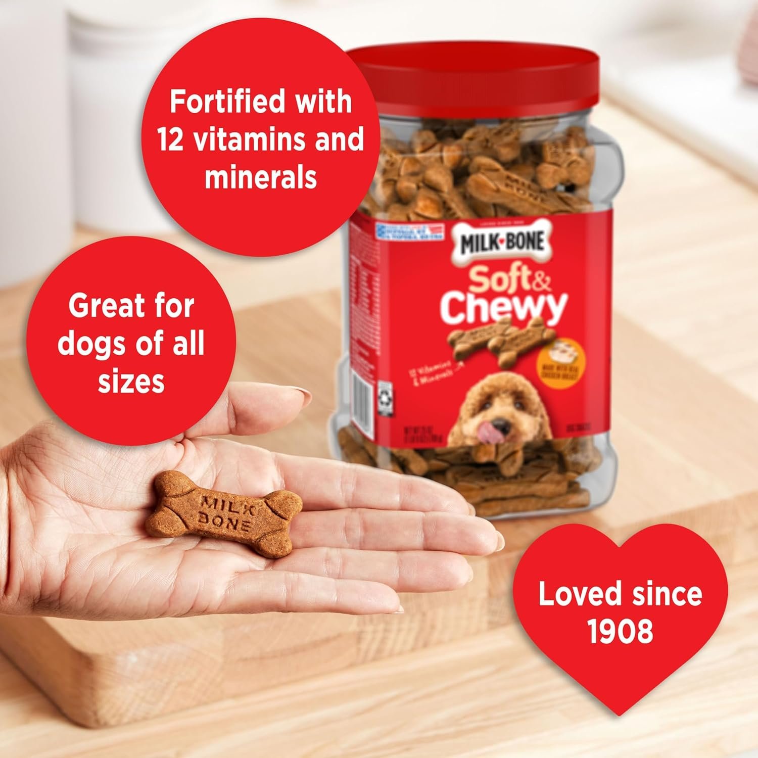Soft & Chewy Chicken Recipe Dog Treats