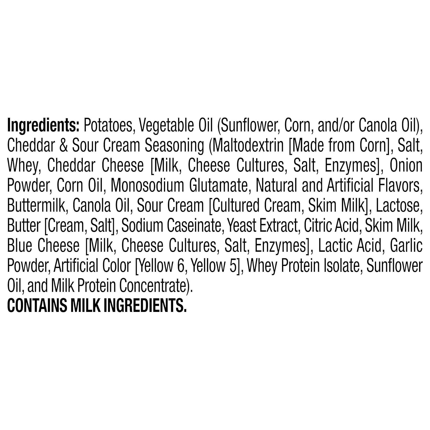 Ruffles Potato Chips, Cheddar Sour Cream, 1oz (40 Count)